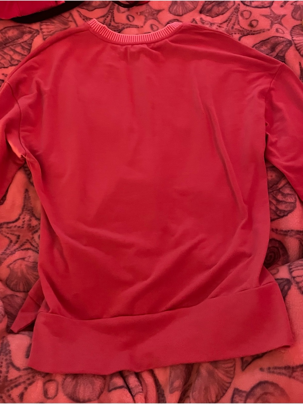 Women’s Red Crewneck Sweatshirt
